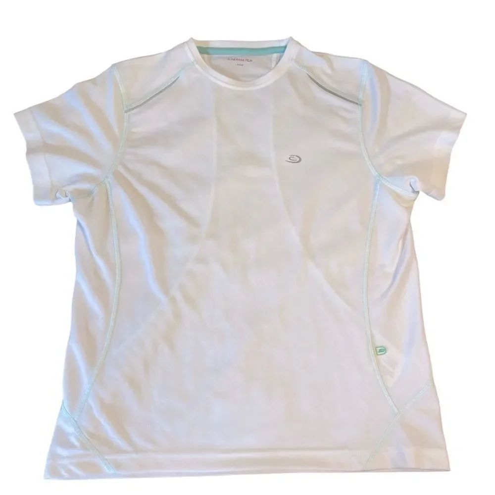 Crane White Short sleeve Running Shirt